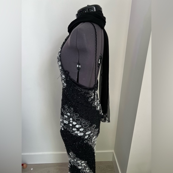 Terani Couture - Beaded Maxi Dress - Size 6 - BNWT - Picture 6 of 13